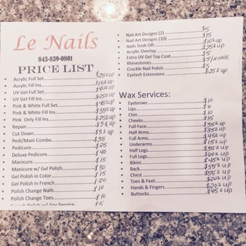 Le Nails 19 Photos 10 Reviews Nail Salons 754 Oak Forest Ln Photo Of Le Nails Myrtle Beach Sc United States