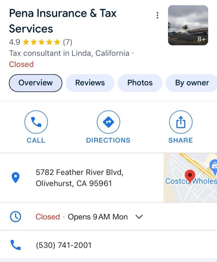 Pena Insurance & Tax Services
