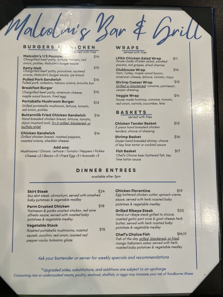 Malcolm's Bar & Grill