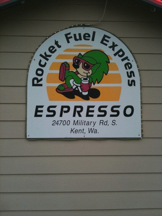 Rocket Fuel Espresso Coffee & Tea 24700 Military Rd, Kent, WA