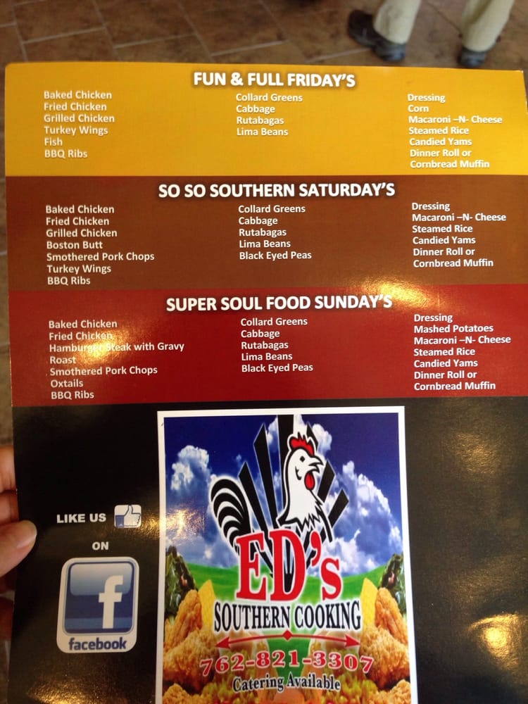 photos for eds southern cooking yelp southern cooking flyer
