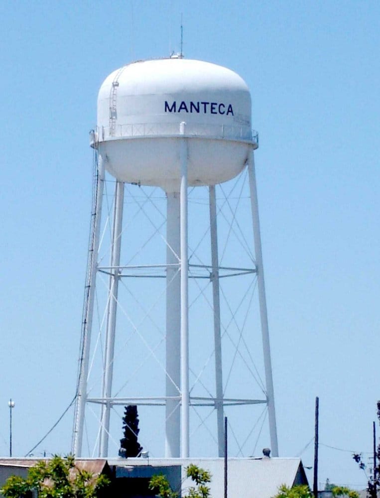 Manteca Water Tower Landmarks & Historical Buildings Wetmore St