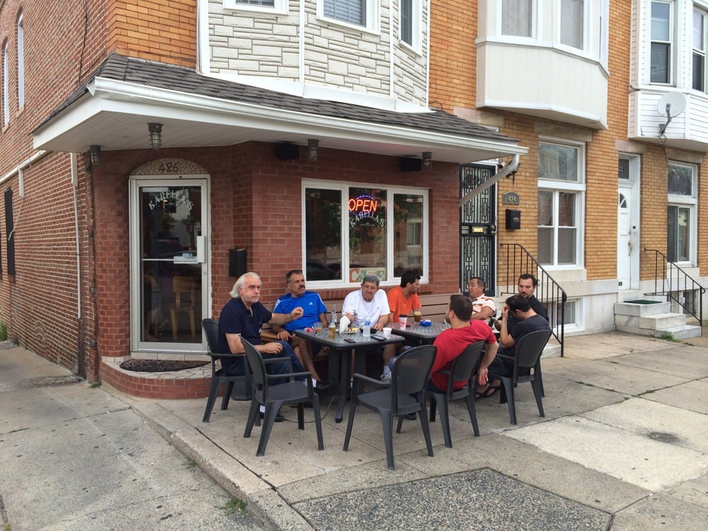 Karellas Cafe Greek 426 S Newkirk St, Greektown, Baltimore, MD