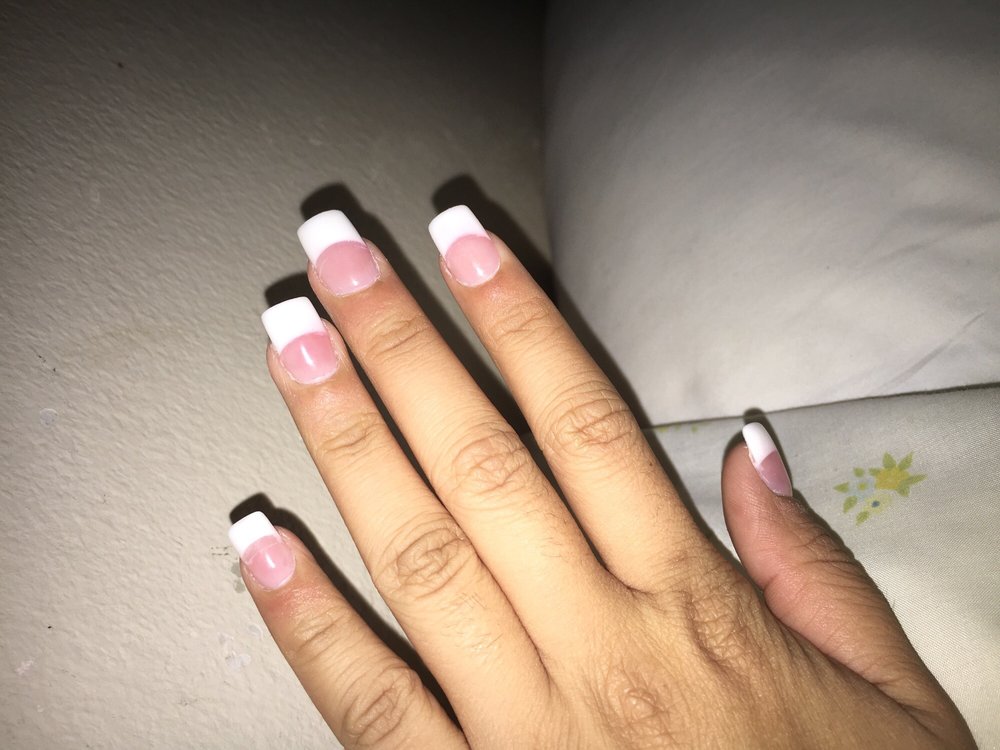 Vs What I Got My Nails Are So Sore Yelp Photo Of Blue Diamond Nails Garden Grove Ca United States Vs