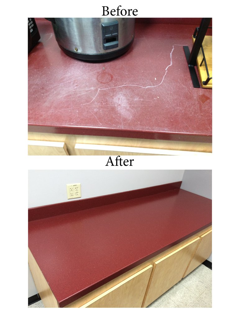 Corian Countertops Refurbished Yelp Photo Of All Surface Technology Orlando Fl United States Corian Countertops Refurbished