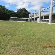 Photo of Prodigy Lawns - Holloways Beach Queensland, Australia. Bowling Club Commercial Mulch Mow by Prodigy Lawns.