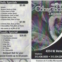 Mexicantown Restaurant Menu Detroit Mi Mexicantown Restaurant Menu Detroit Mi