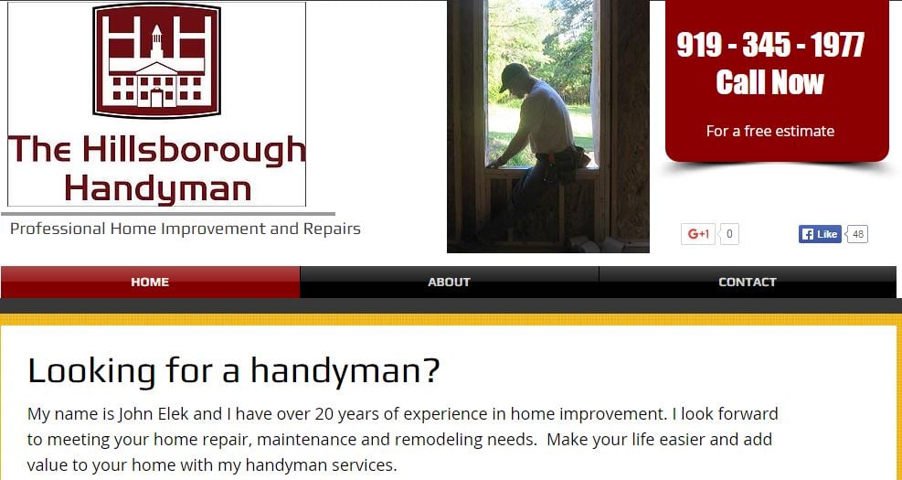 The Hillsborough Handyman