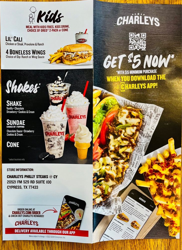 Charleys Cheesesteaks and Wings