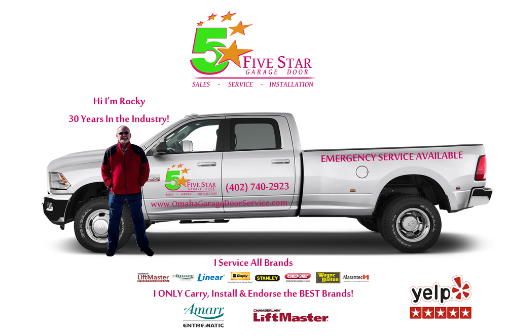 Five Star Garage Door Services 3360 E Co Rd 20c Five Star Garage