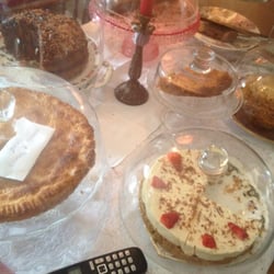 Photo of The Cottage Tea Room - Dublin, Republic of Ireland. Selection of handmade cakes (€2.50 per slice)