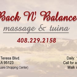 back n balance san jose Back N Balance - CLOSED - 13 Photos & 69 Reviews - Massage - 5754 ...