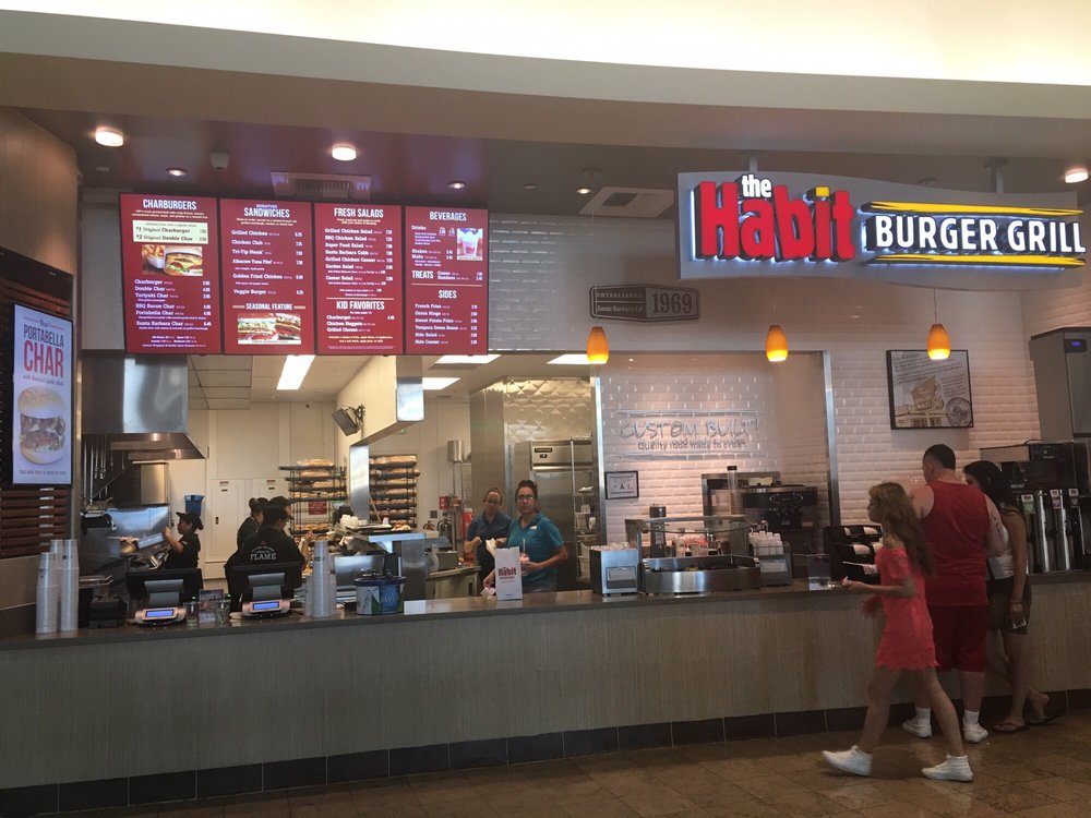 On The 3 Rd Floor Of Fashion Show Mall Food Court They Actually Photo Of The Habit Burger Grill Las Vegas Nv United States On