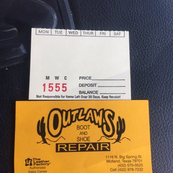 Outlaw S Boot Shoe Repair Midland Tx Outlaw S Boot Shoe Repair Midland Tx