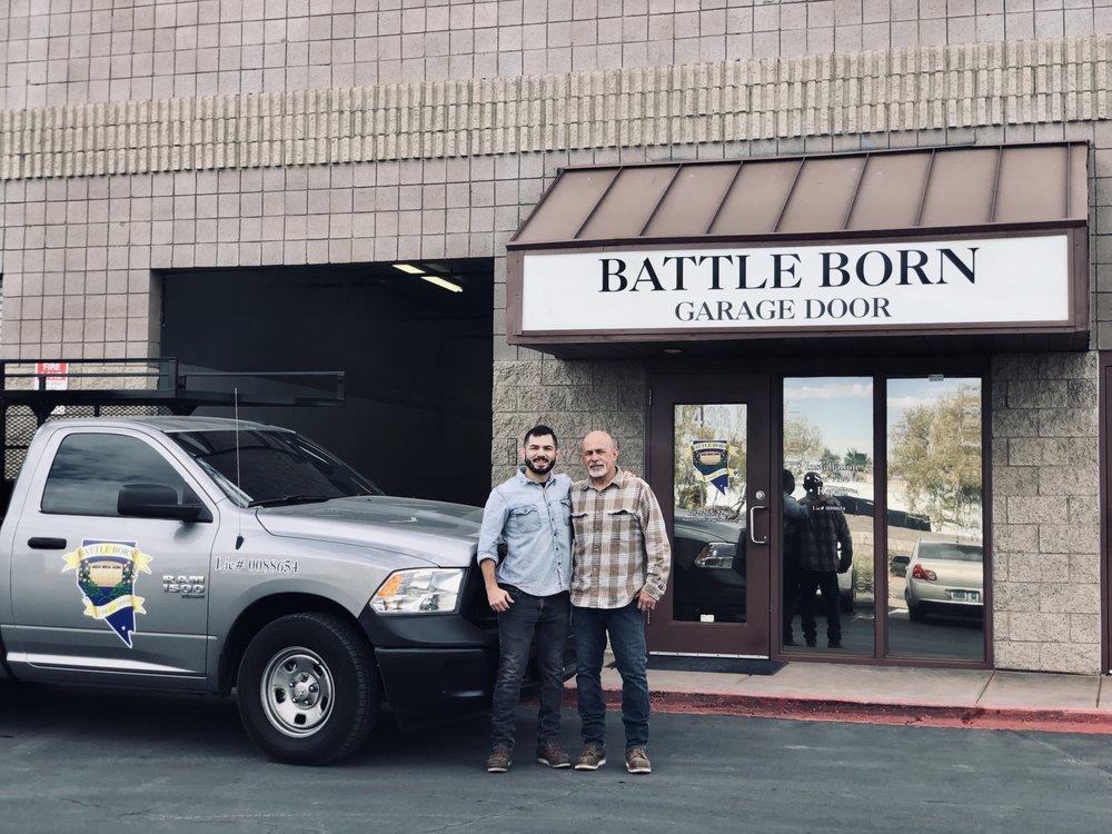 Battle Born Garage Door