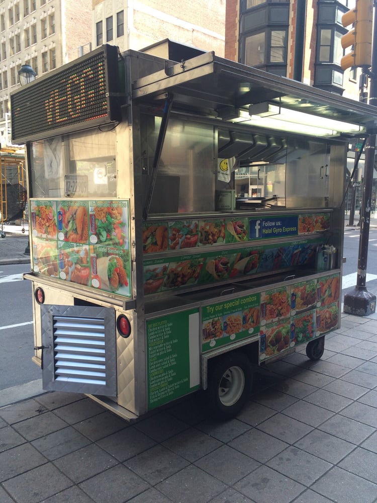 Halal Gyros Food Stands 6698 South 13th St, Avenue of the Arts