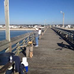 Holden Beach Fishing Pier 441 Ocean Blvd W Supply Nc Photo Of Holden Beach Fishing Pier Supply Nc United States Looking Down