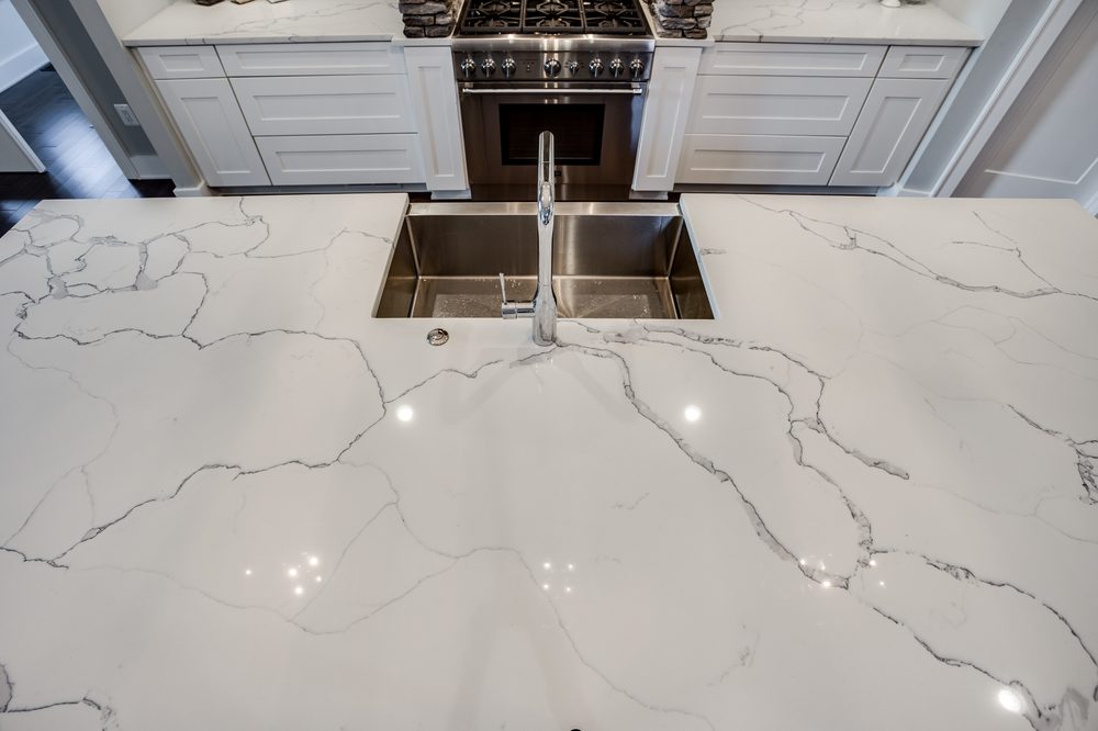 Msi Q Quartz Statuary Clique Kitchen Island And Countertop Yelp Photo Of Granix Laurel Md United States Msi Q Quartz Statuary Clique