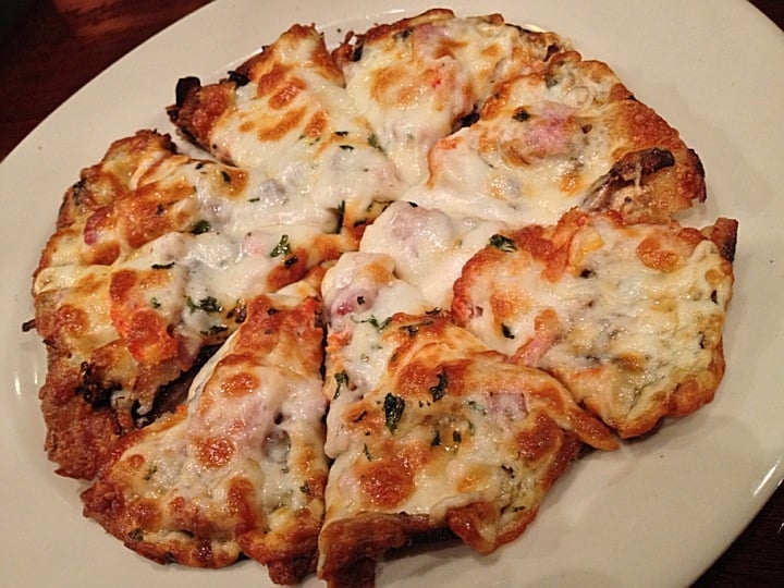 Mentaiko Pizza w/ Snow Crab & Bacon (12.50). Get this! Yelp