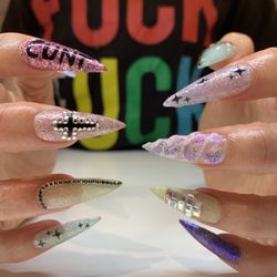 Art Nail Nyc 242 Photos 53 Reviews Salons 427 Broadway Photo Of Art Nail Nyc New York Ny United States Custom Set