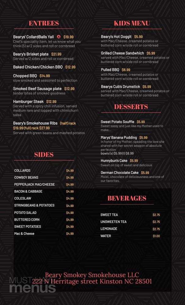 Beary Smokey Smokehouse