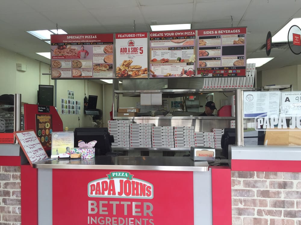 Papa John’s Pizza Pizza 118 Commerce Dr, Dunn, NC Restaurant