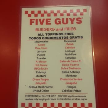 P O Of Five Guys Lesville In United States One Of The Best P O Of Five Guys Lesville In United States One Of The Best
