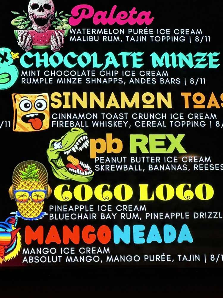 Boozy Ice Cream Barlor