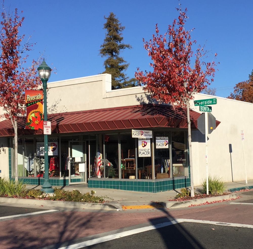 Stand Up Placer Thrift Boutique Thrift Stores 1740 Santa Clara Dr