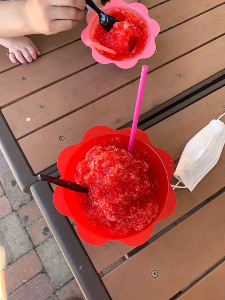 Ice cream with Isabel