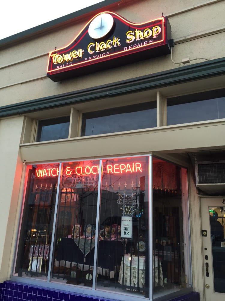Tower Clock Shop 30 Photos Watches 830 E Olive Ave, Fresno, CA