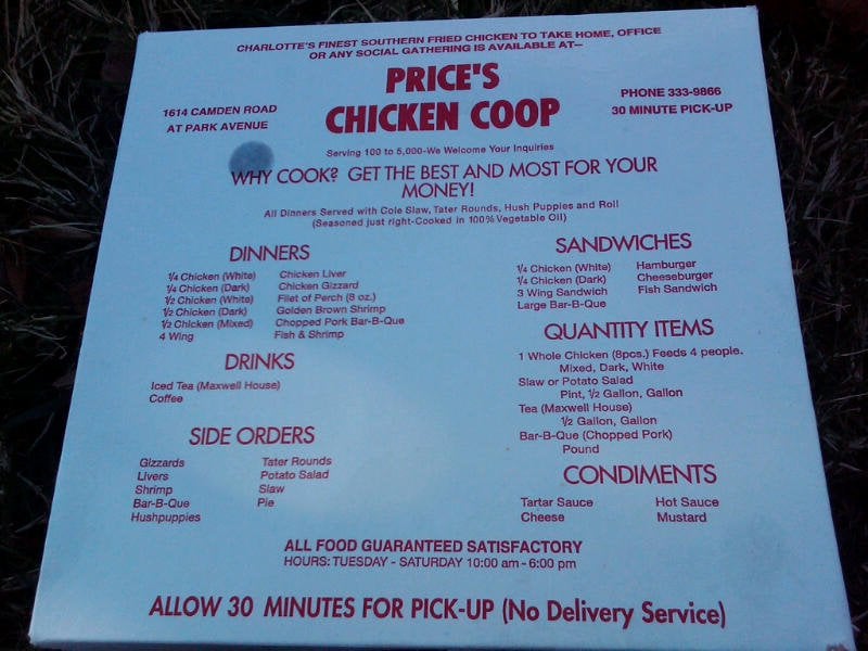 Photos for Price's Chicken Coop Yelp