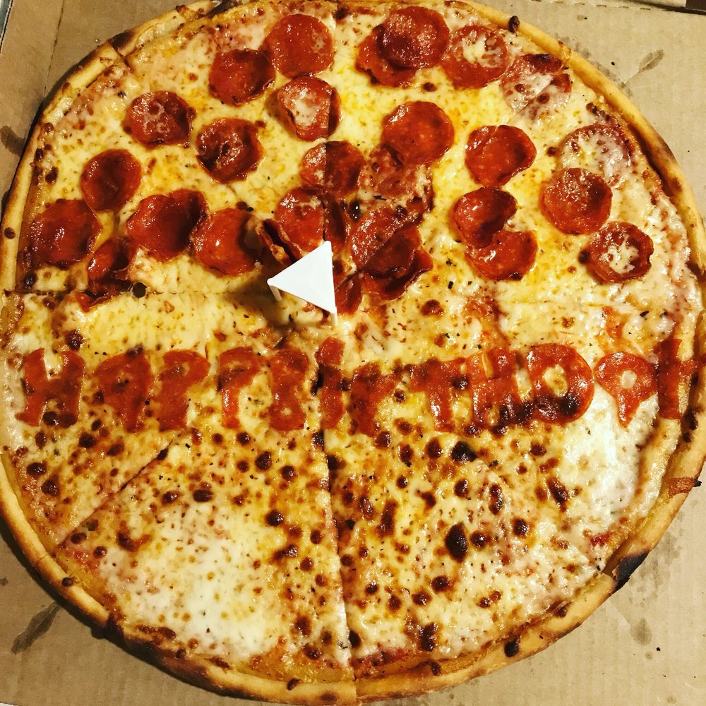 My Birthday Pizza It Made Night I Was So Surprised Thank U Photo Of Ny Pizza Pasta Pleasanton Ca United States My Birthday