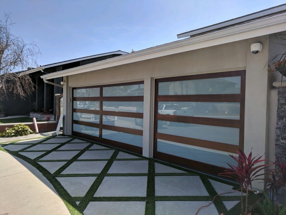New Wood Glass Door Installs In Huntington Beach Yelp Photo Of Cityscape Garage Doors Costa Mesa Ca United States New Wood