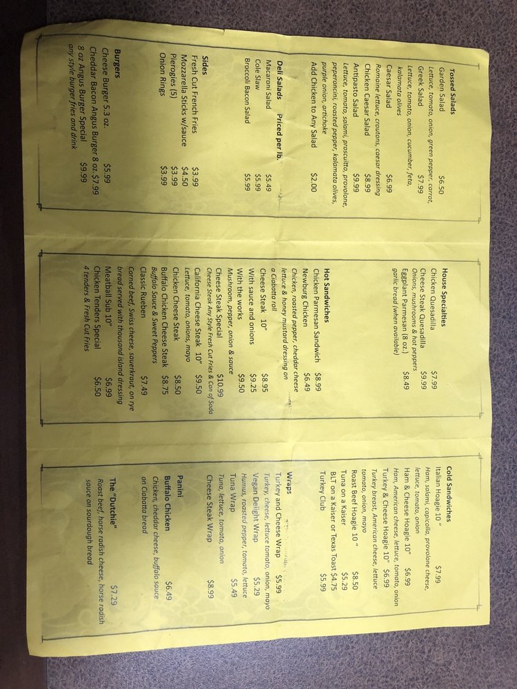 Newburg Deli