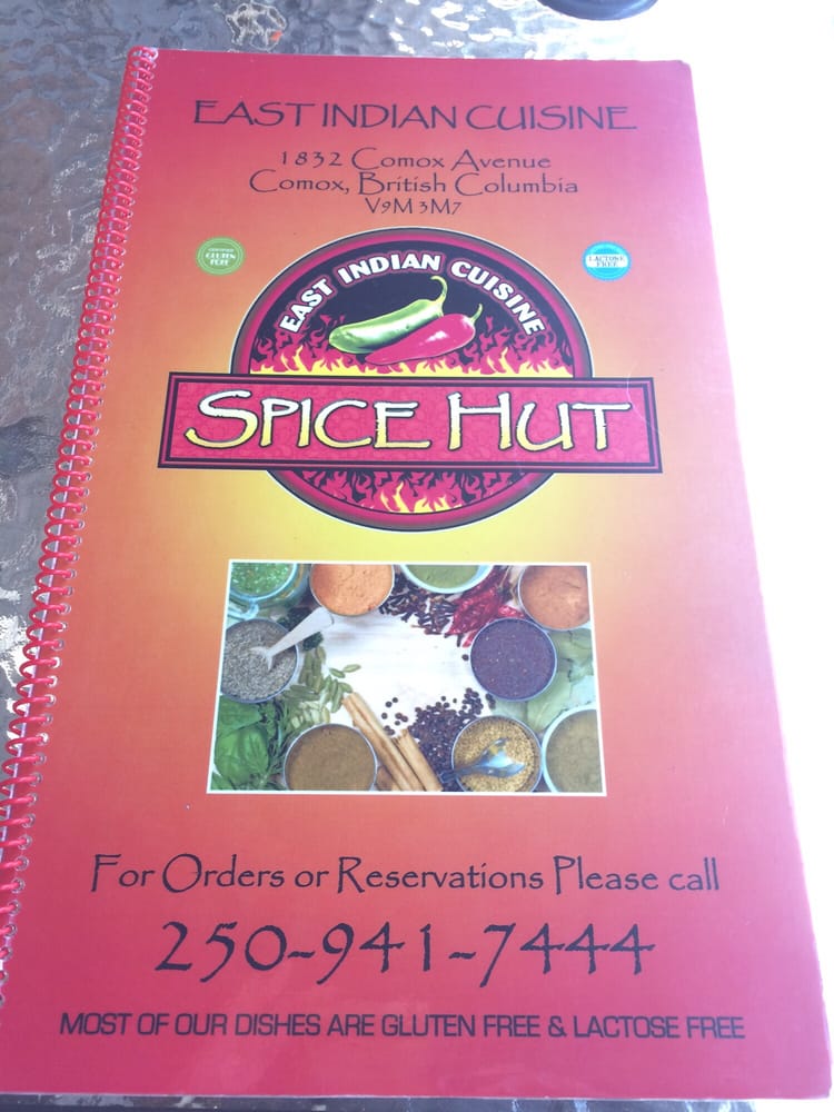 Spice Hut Indian 1832 Comox Avenue, Comox, BC Restaurant Reviews