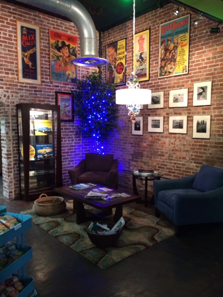 They made such a cool space to hang out with an eclectic