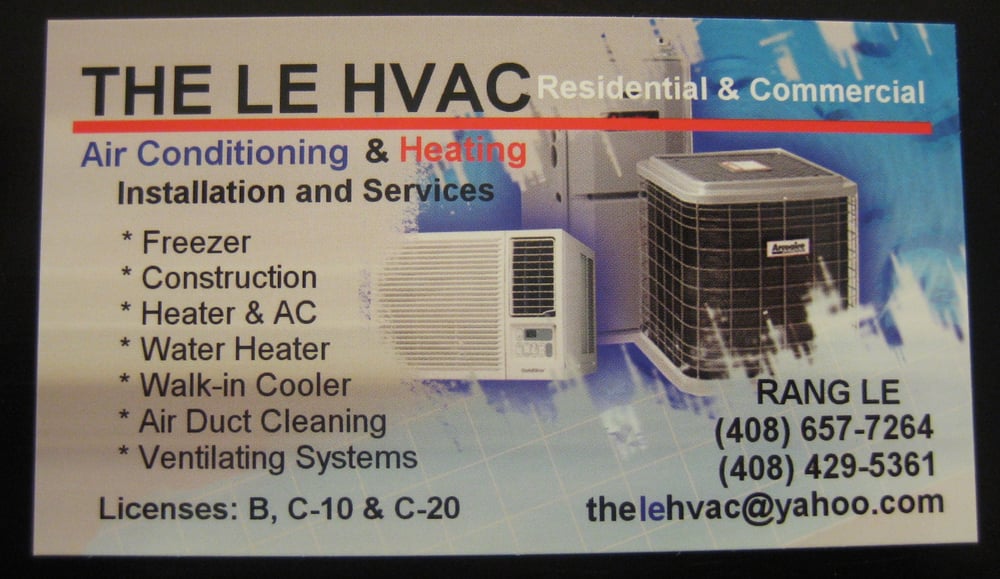 image of business The LE HVAC