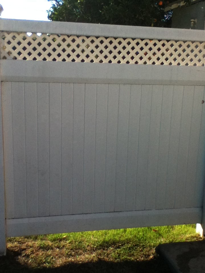 Unmeasured fence with gap at the bottom Yelp
