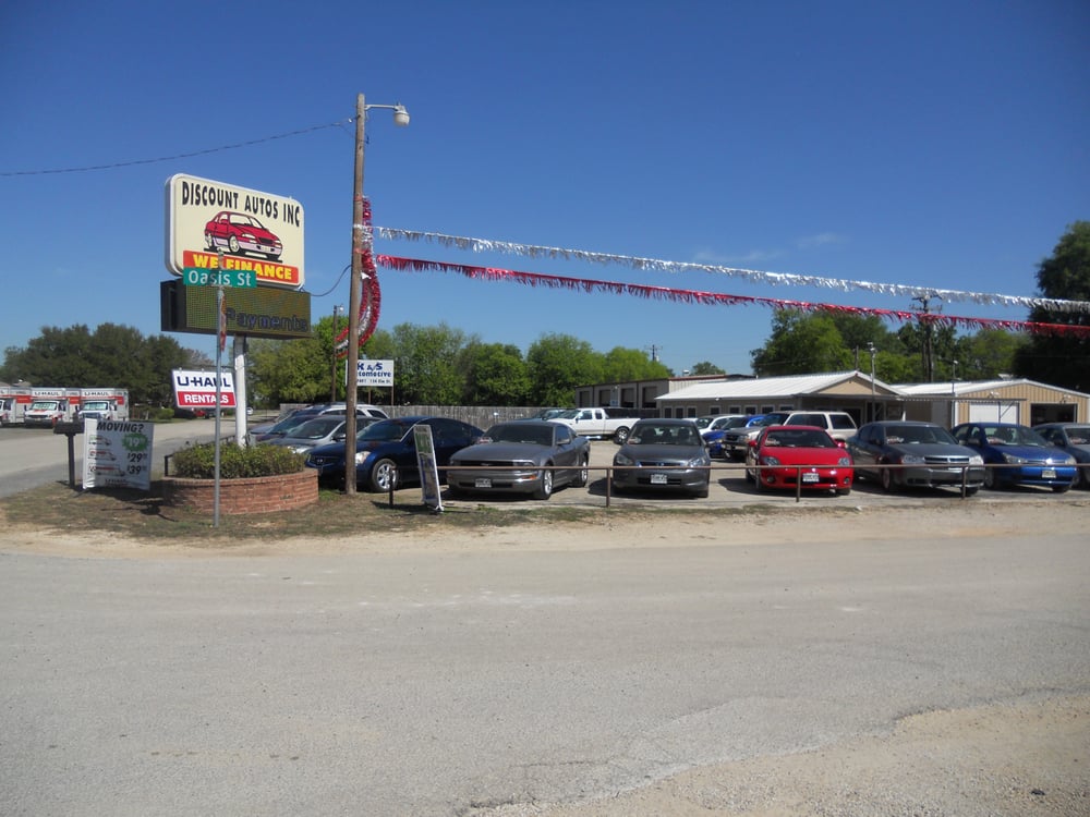 Discount Autos Car Dealers 124 Elm St, Cibolo, TX Phone Number Yelp