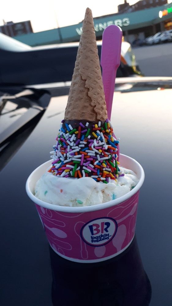 Baskin Robbins ice cream