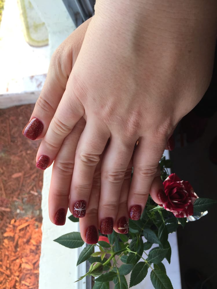 Christmas Nails Nexgen Done Niki Yelp Photo Of Polished Nail Spa Palm Beach Gardens Fl United States Christmas