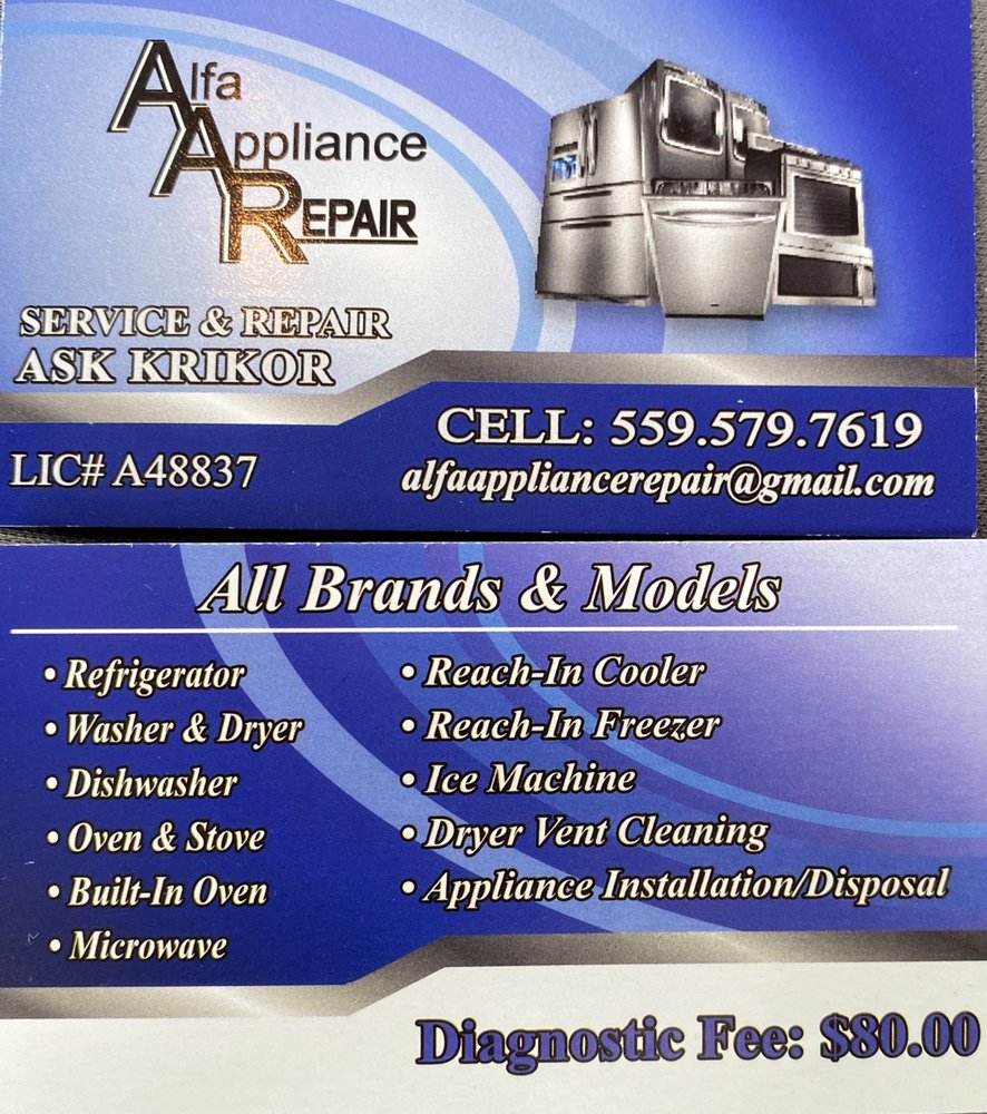 Alfa Appliance Repair