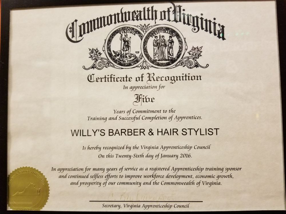 Photos For Willy S Barber Shop Hair Stylists Yelp