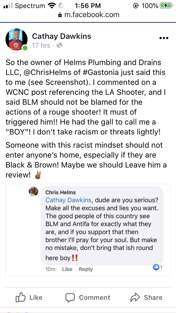 Helms Plumbing and Drains