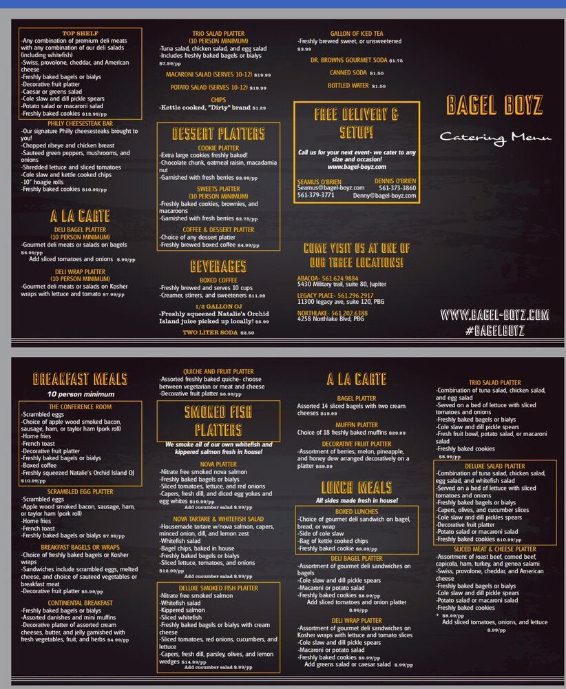 Bagel Boyz 19 Photos & 13 Reviews Bagels 4258 Northlake Blvd, Palm Beach Gardens, FL