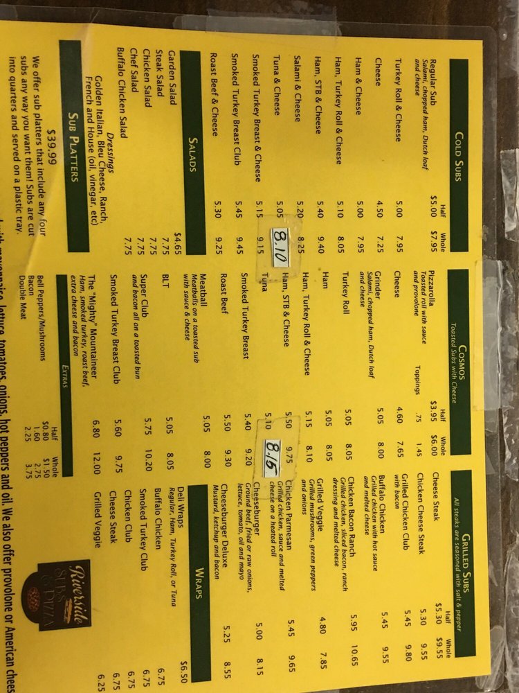 Riverside Subs & Pizza