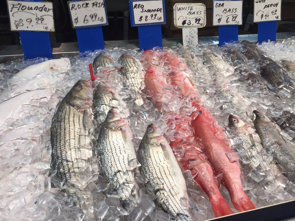 Cho’s Sea Garden Seafood Markets 400 W Lexington St, Downtown