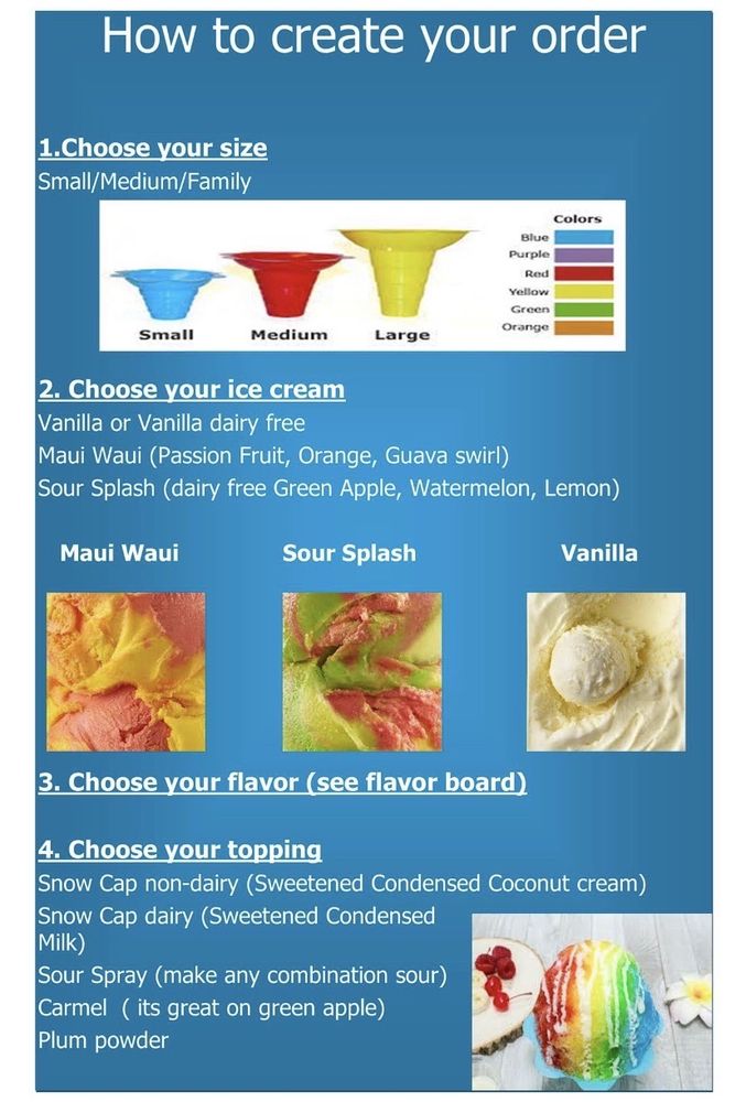 His Ohana Shaved Ice