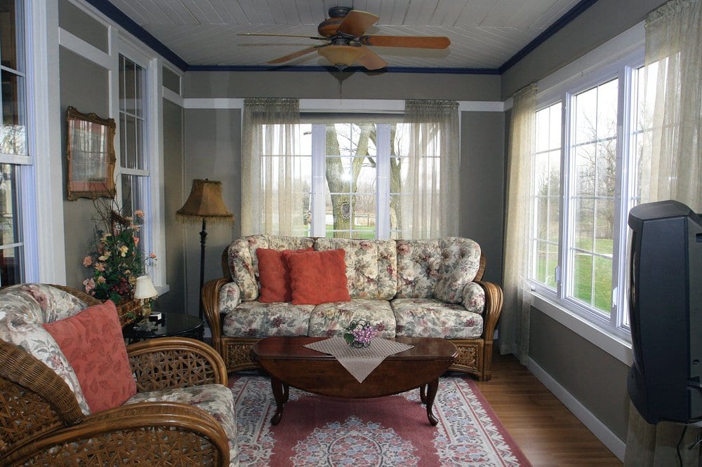 Three season room in your private suite. Yelp